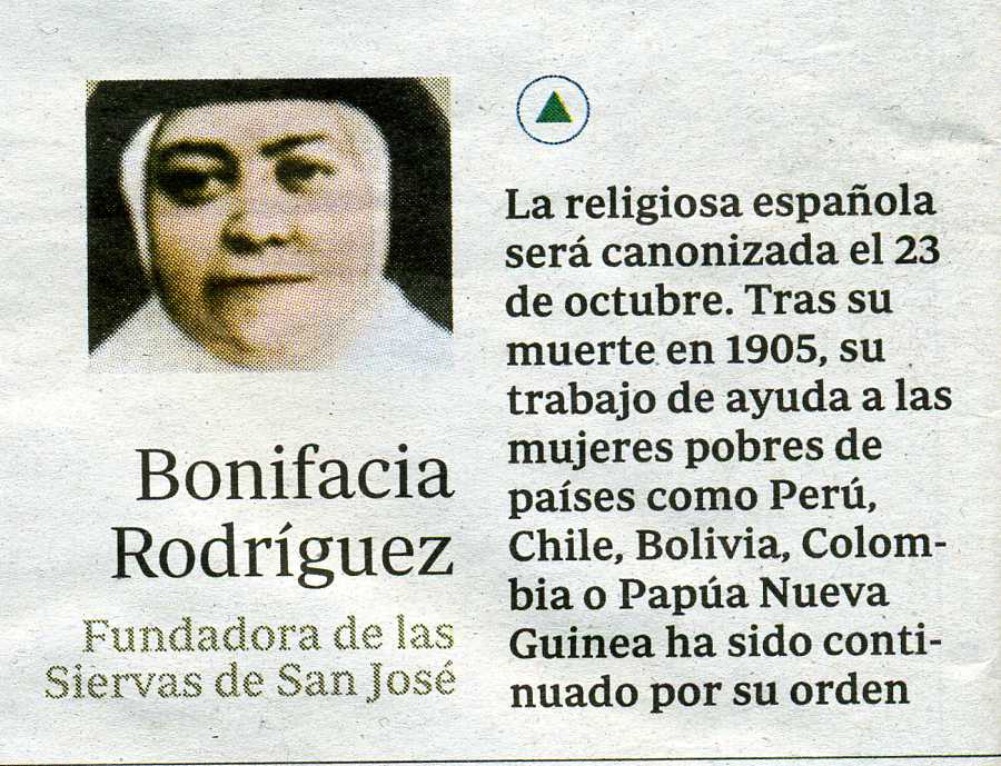 Tres nuevos santos