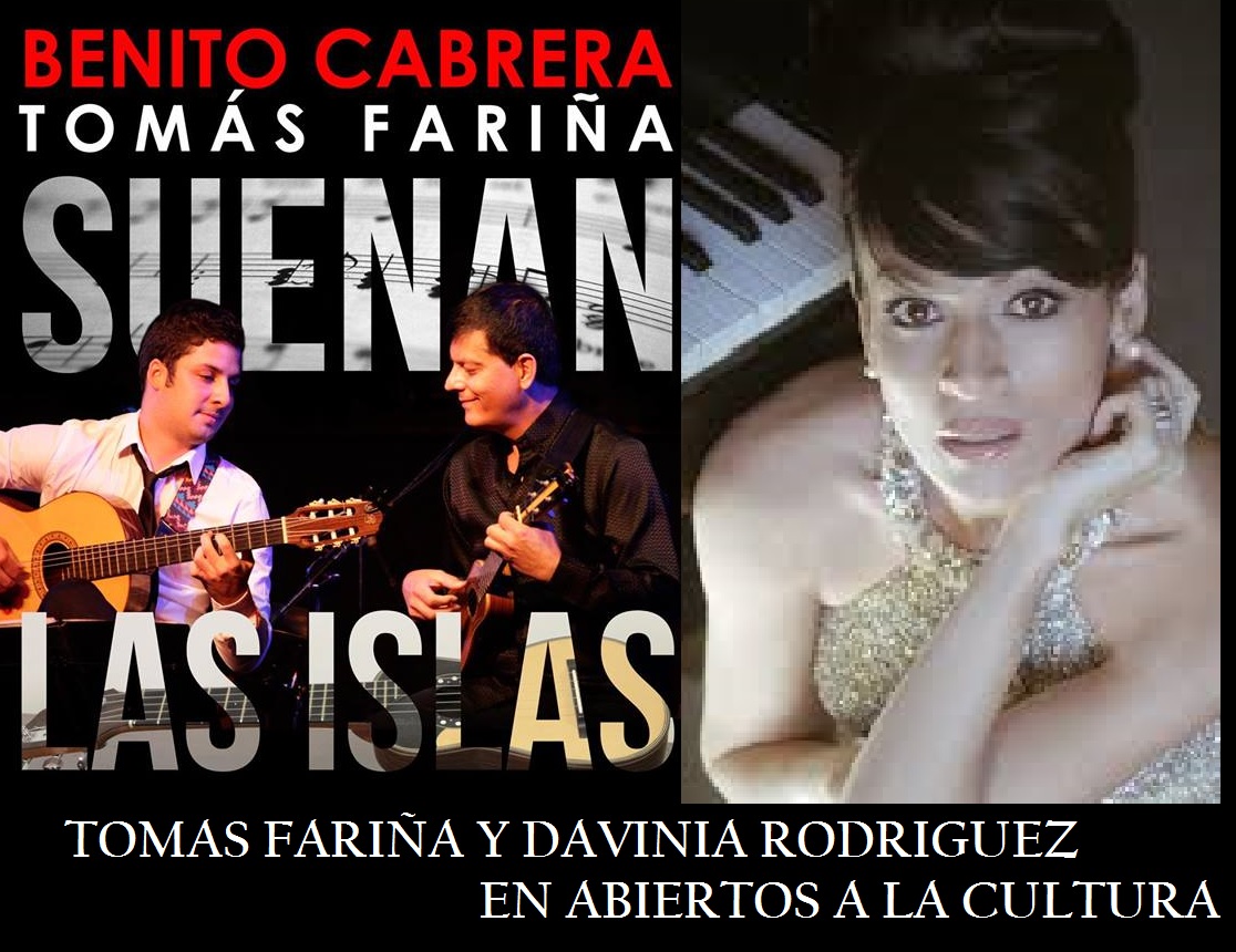 ‘Abiertos a la cultura’ Prog. 29. Entrevista al guitarrista Tomás Fariña y a la soprano Davinia Rodríguez