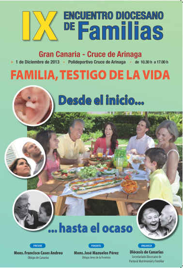 IX Encuentro Diocesano de familias, en «De camino por la vida»