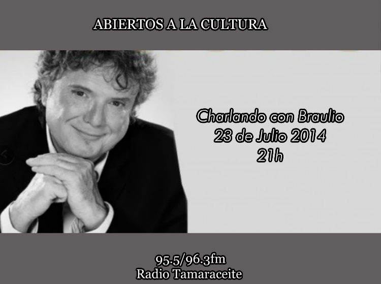 Braulio en Abiertos a la Cultura