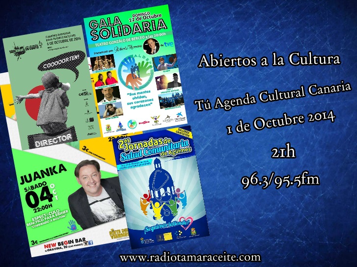 Juanka en Abiertos a la Cultura