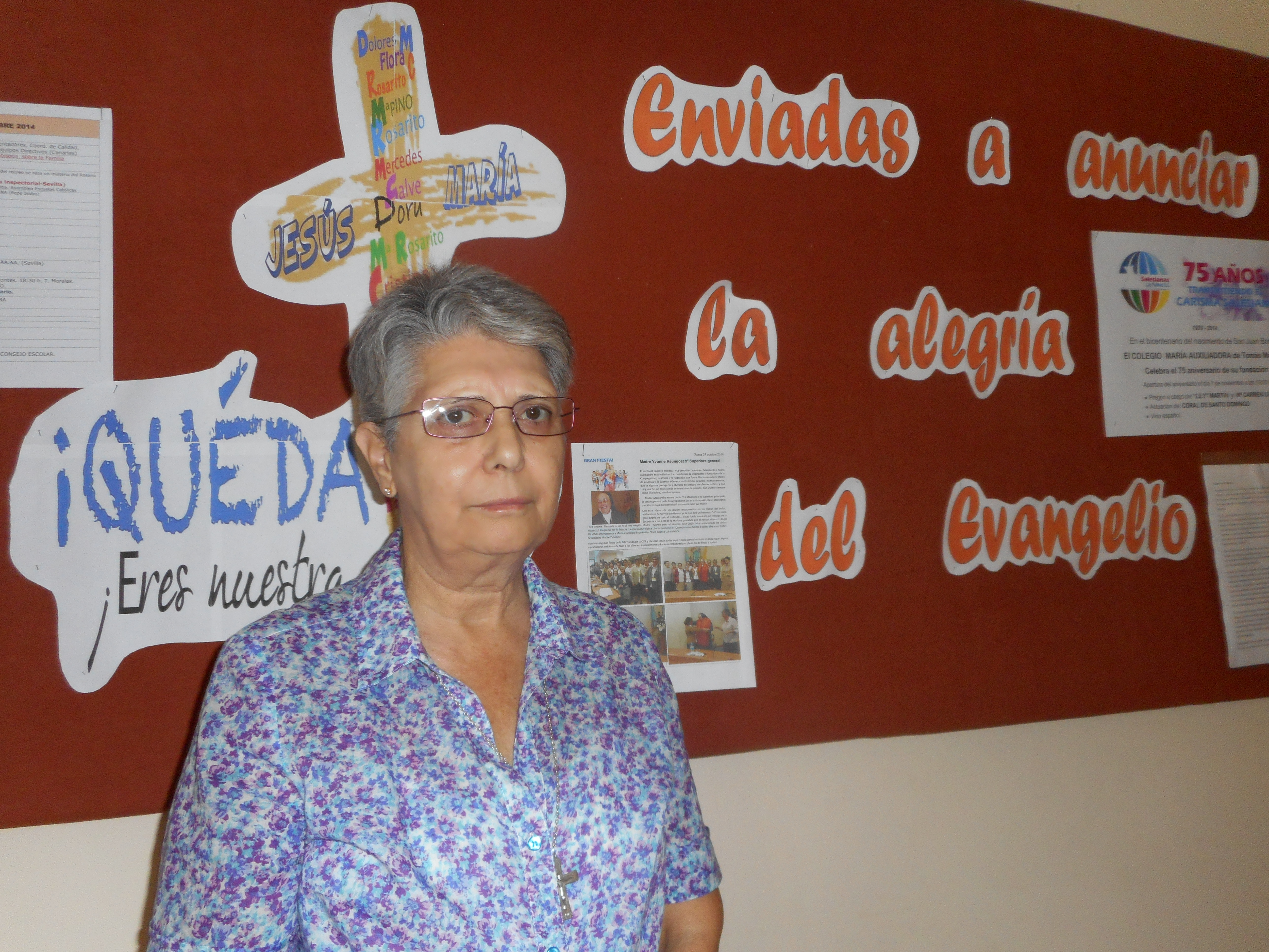 Caridad Romero en «El andén»