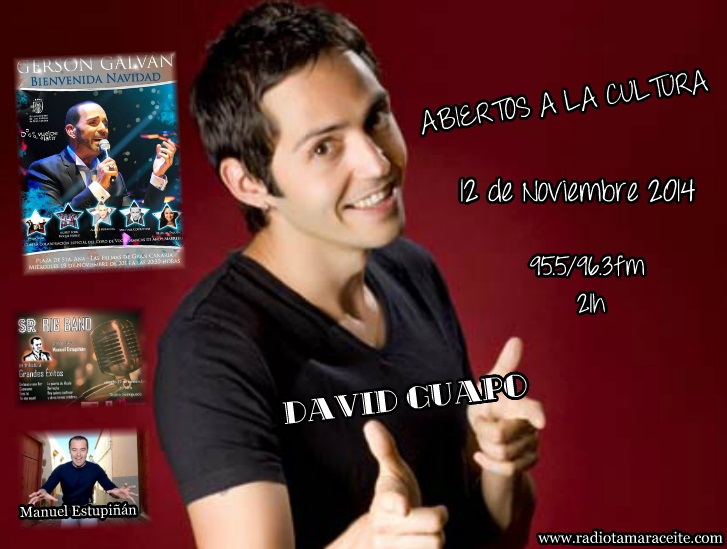 David Guapo en «Abiertos a la cultura»