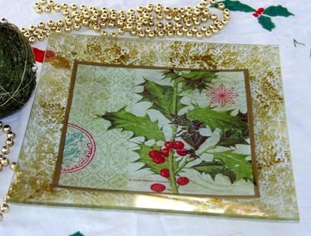 Servilleta de Navidad, en ‘De camino por la vida’