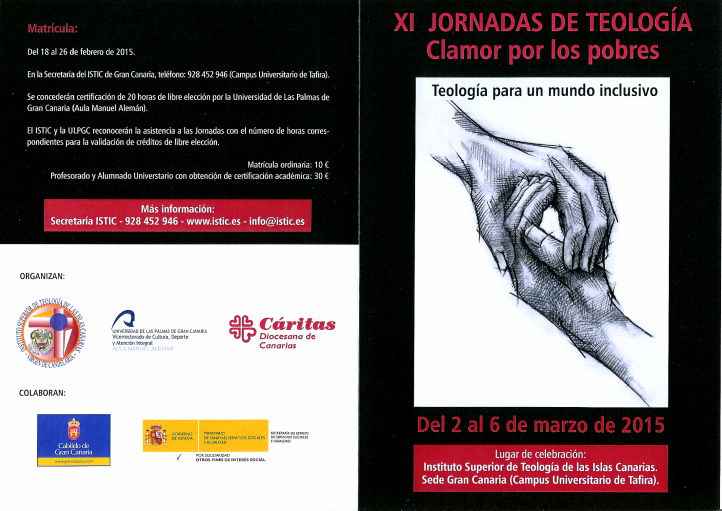 Próximas Jornadas de Teología en «El Espejo»