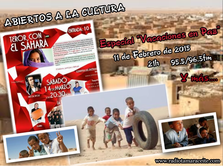 El proyecto ‘Vacaciones en paz’, en ‘Abiertos a la cultura’