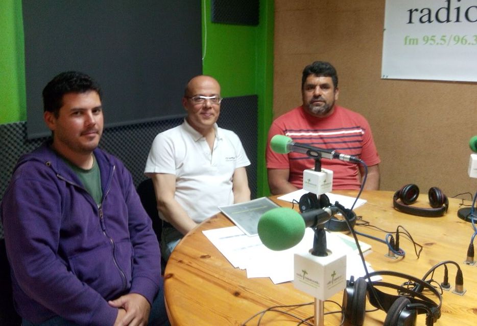 Antonio Rodriguez e Ismael Sánchez en «Respirando ciudad»