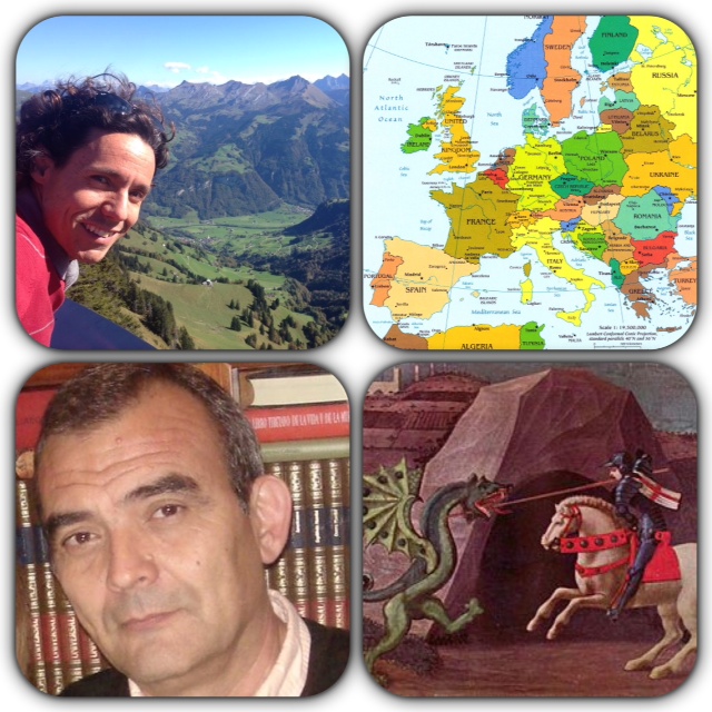 Cesar Sar y Juan Luis Barragan en «Nuestro mundo»