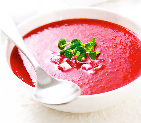 Crema de tomate, ‘En la cocina’