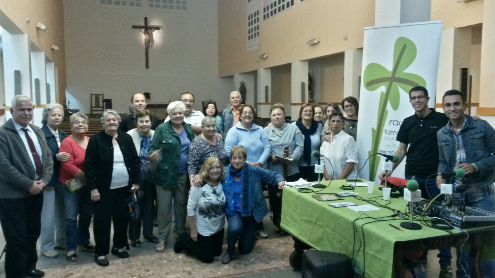Escucha aquí el programa especial realizado desde la parroquia de san Pedro
