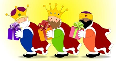 Los reyes de compras, en ‘De camino por la vida’