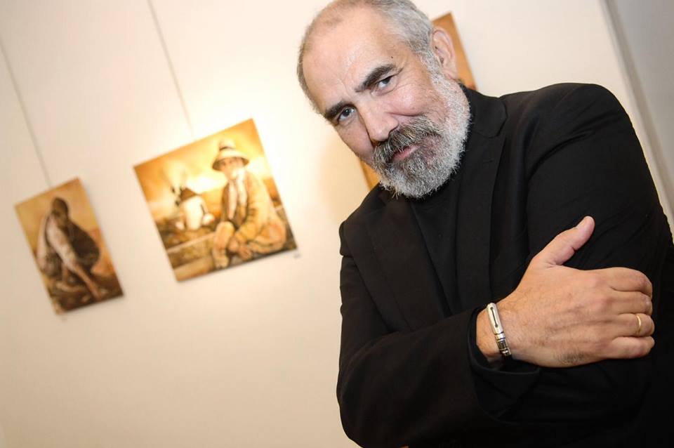 El pintor Juan Alberto Diaz en «Respirando Ciudad»