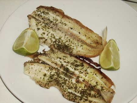 Filetes de lenguado a la molinera, ‘En la cocina’