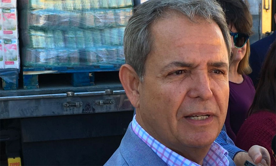 Nicolás Ortega, vicepresidente de la UD Las Palmas, en ‘El andén’