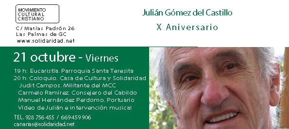 ‘El andén’ recuerda a Julián Gómez del Castillo