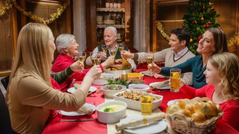 La cena de Nochebuena en familia, en ‘De camino por la vida’