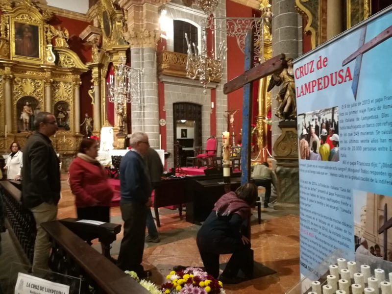 La cruz de Lampedusa en Gran Canaria, en ‘Solidaridad’