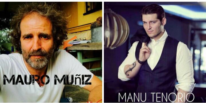 Manu Tenorio y Mauro Muñiz, en ‘Abiertos a la cultura’