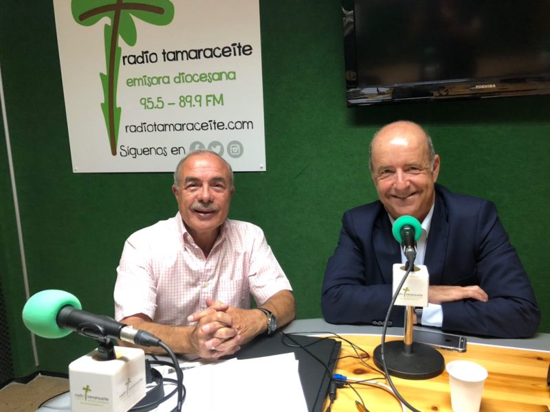 Pedro Ortega, pregonero del Pino, este jueves en ‘El andén’