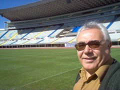 Javier Domínguez García, autor de «Cien años del Fútbol en Canarias», en ‘El andén’