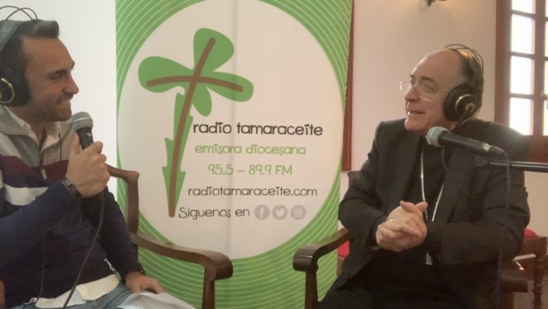 Aquí puedes ver la entrevista a nuestro obispo