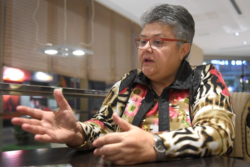 Pilar Vera, de la Asociación de Víctimas del vuelo JK5022, en ‘El andén’