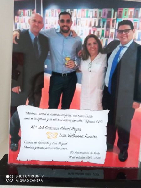 Karima Aboid y Juan José Jambrina, en ‘Solidaridad’
