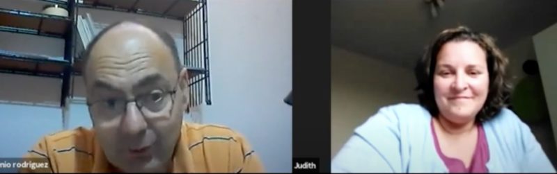 Judit Campos y Rocío López, en ‘Solidaridad’