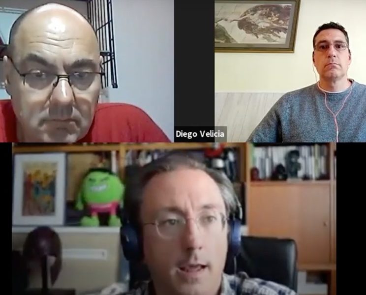 Diego Velicia y Miguel Colomo, en ‘Solidaridad’