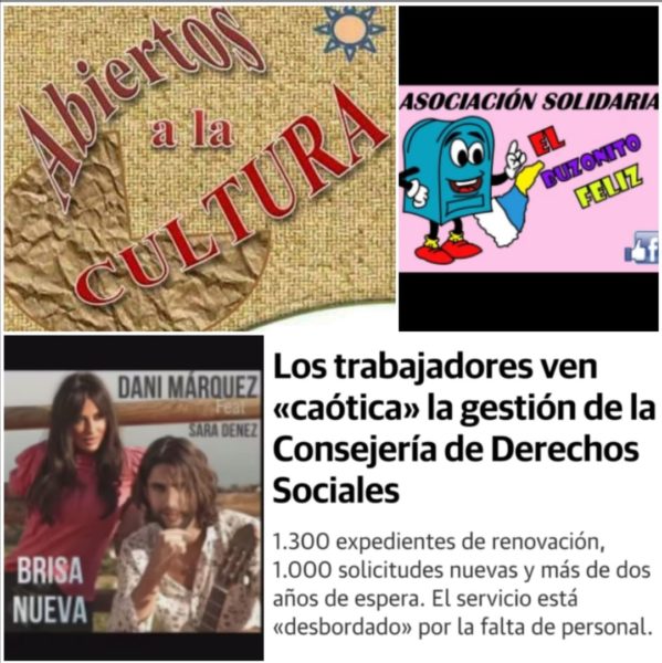 Los trabajadores ven «caótica» la gestión de la consejería de Derechos Sociales del Gobierno de Canarias, en ‘Abiertos a la cultura’