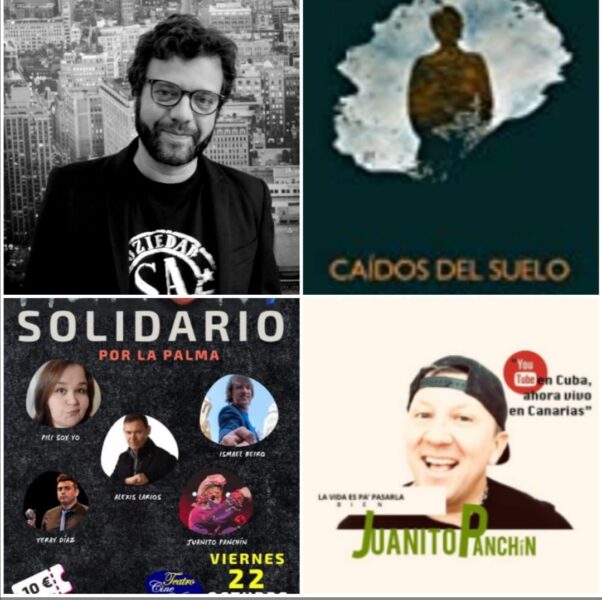 Ramón Betancor y Juanito Panchín, en ‘Abiertos a la cultura’