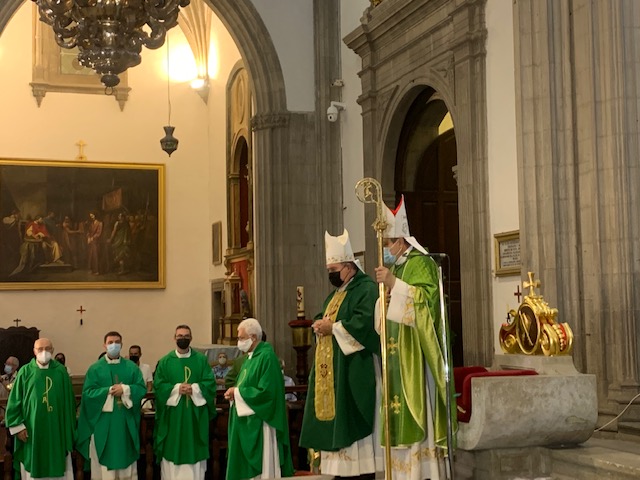El Nuncio preside el inicio del sínodo Por una Iglesia sinodal