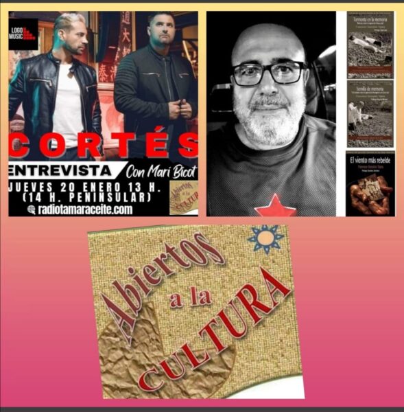 Hablamos del fascismo en Canarias de la mano de Francisco González. Y conocemos el nuevo single de Cortés, en ‘Abiertos a la cultura’