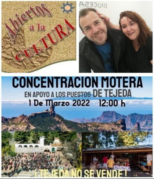 Tejeda NO se vende, en ‘Abiertos a la cultura’