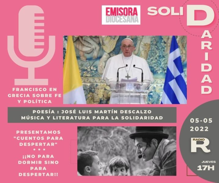 Papa Francisco en Grecia sobre fe y política, en ‘Solidaridad’