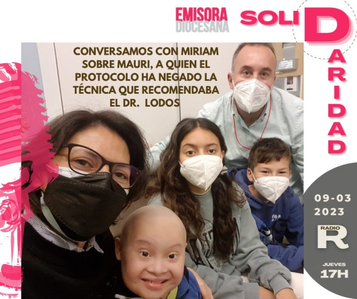 Miriam, la mamá de Mauri, en ‘Solidaridad’