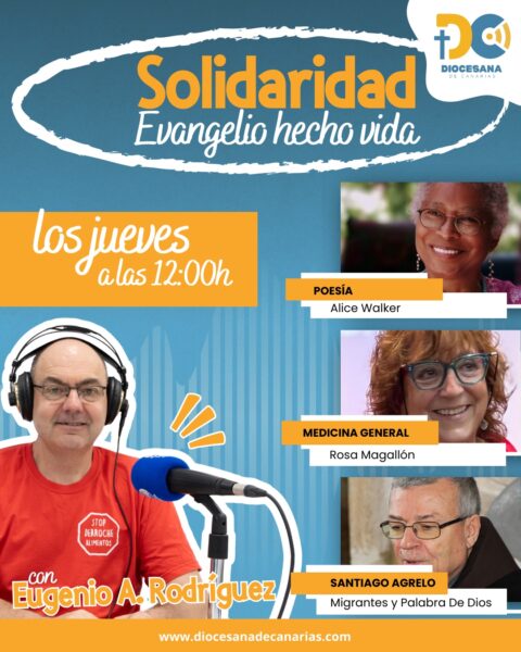 Este jueves a las 12, Eugenio conversa con Rosa Magall, en ‘Solidaridad’